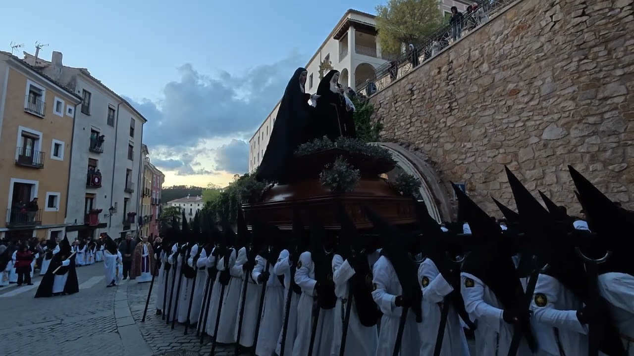 Ntra Señora de los Dolores y las Santas Marías por San Felipe Sábado Santo S. Santa de Cuenca 2025