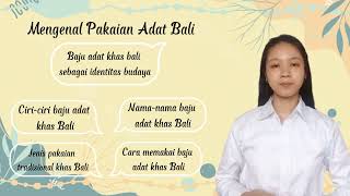 Mengenal Pakaian Adat Bali
