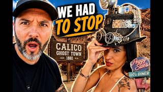 Vegas to NorCal Road Trip - Calico Ghost Town & 1950s Diner