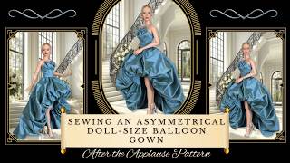 How to Sew the “After the Applause” Asymmetrical Bubble Hem Gown for RTB102 | Designs by Jude