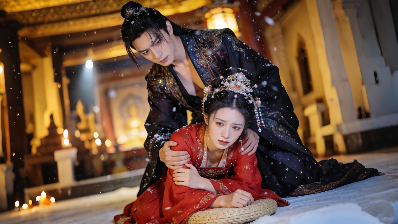 渣夫為娶新婦把她丟進暴雪等死！重生後她一巴掌打臉小妾震驚全府，轉身被王爺十里紅妝迎娶，前夫悔斷腸！#短劇 #追妻火葬場