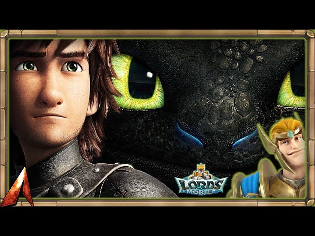 Lords Mobile recebe Como Treinar o seu Dragão 3 - Gamer Spoiler
