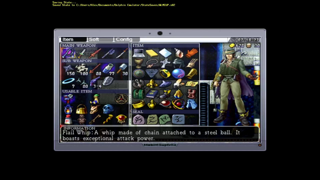 FernStream LP - La-Mulana 27 - Fighting Baphomet! & Entering the Dimensional Corridor