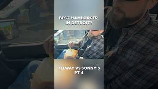 Best hamburger in Detroit Telway Vs Sonny’s! #food #foodreview #burgers #detroit
