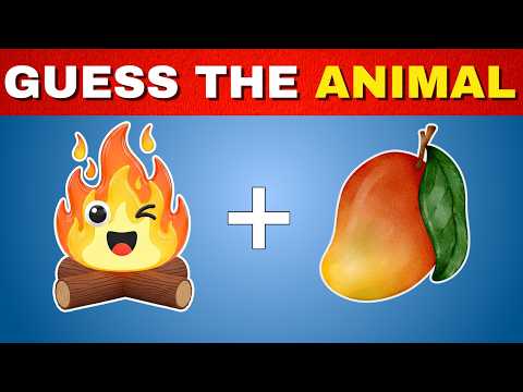 Guess The Animal By Emoji? 🐯🦖 Animal Emoji Quiz Challenge | Tackle Your IQ