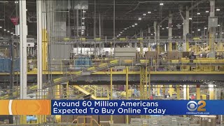 Amazon Fulfillment Center crew in New Jersey ready for Cyber Monday frenzy