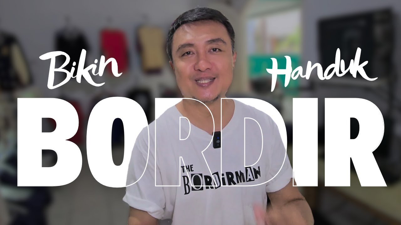 PANIK! BORDIR 150 PCS HANDUK HARUS JADI 1 HARI | KENAPA DESAIN BORDIRNYA TIDAK SAYA TAMPILKAN?