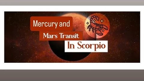 Double Power Effects on All Moon Signs -- Mercury & Mars Enter Scorpio 2025 🔥♏. 