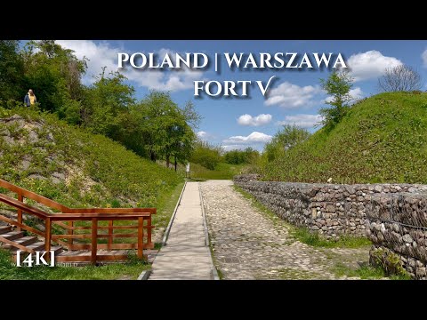 Walk in the Warsaw (Poland). Fort V Ryżowa