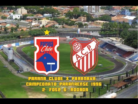 Paraná Clube x Paranavaí - Campeonato Paranaense 1996 - 2ª Fase - 6ª ...