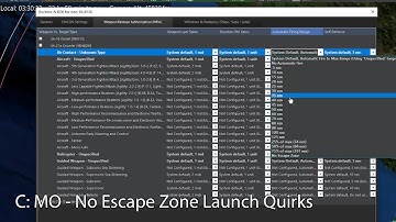 C: MO - No Escape Zone WRA Quirks