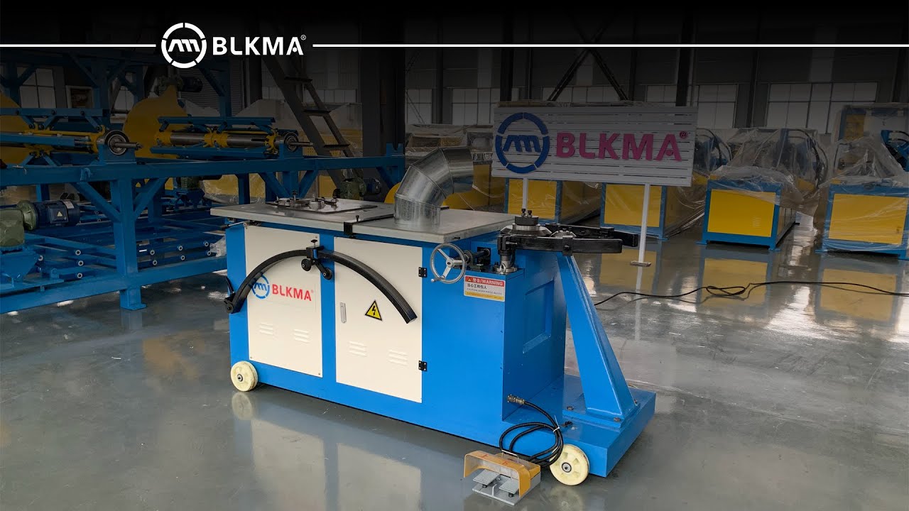 BLKMA® Electric duct shrimp elbow machine / Gorelocker elbow making ...