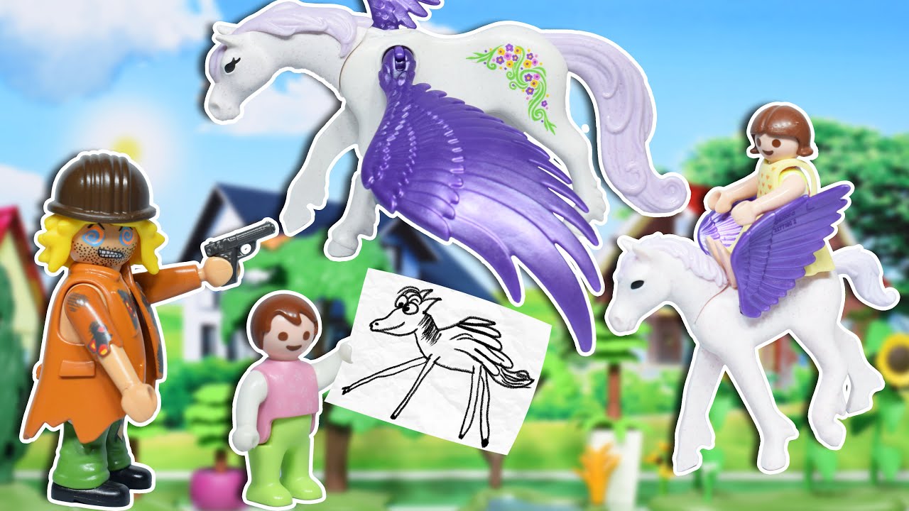 ساندي ركبت حصان بيطير - عائلة ساندي - قصص اطفال