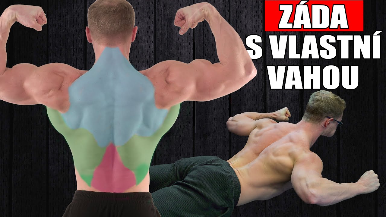 Nejlepší cviky s VLASTNÍ VAHOU na ZÁDA