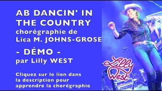 Demo Ab Dancin In The Country De Lisa M. Johns-Grose, Enseignée Par Lilly West