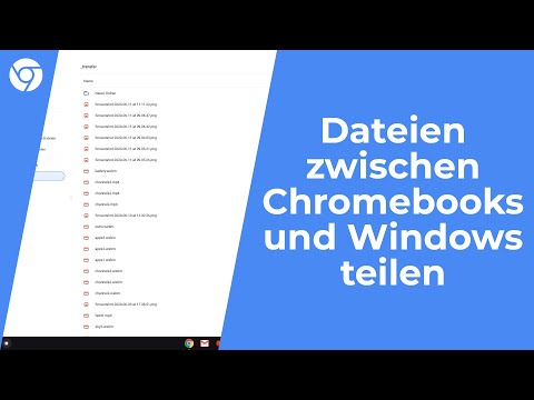 Dateien zwischen Chromebooks und Windows teilen
