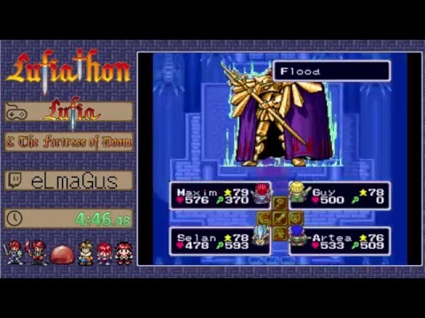 Lufiathon 2016 - Lufia & The Fortress of Doom by Elmagus in 3:53:57