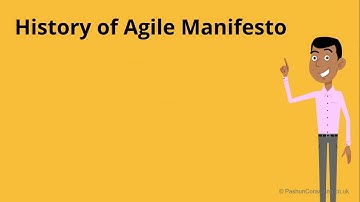 Agile Project Management Certification: Agile Overview History of Agile Manifesto
