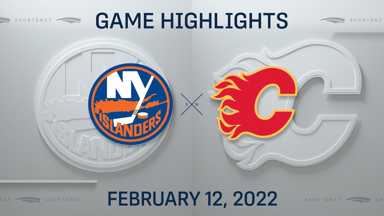Scotiabank Saddledome - Calgary Flames Vs. New York Islanders