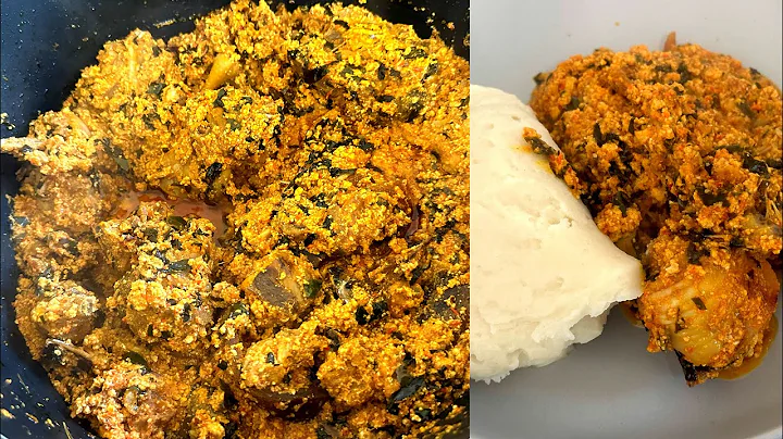 THE BEST WAY TO MAKE NIGERIAN EGUSI SOUP WITH LUMP/ LUMPY EGUSI SOUP DETAILED RECIPE