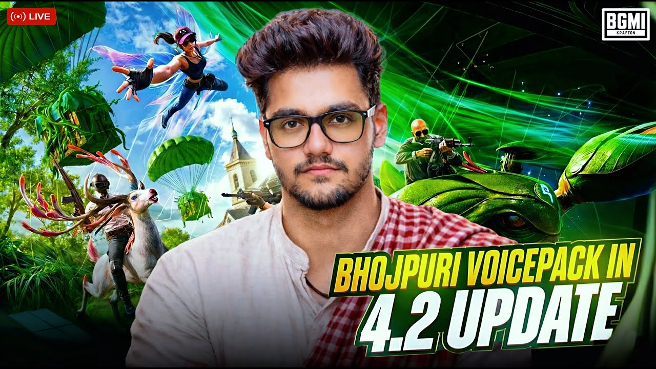 BEST VOICEPACK EVER IN BGMI😂 BGMI LIVE | 