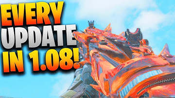 Everything That CHANGED In the NEW 1.08 UPDATE In Black Ops 4! (COD BO4 1.08 Patch Notes)