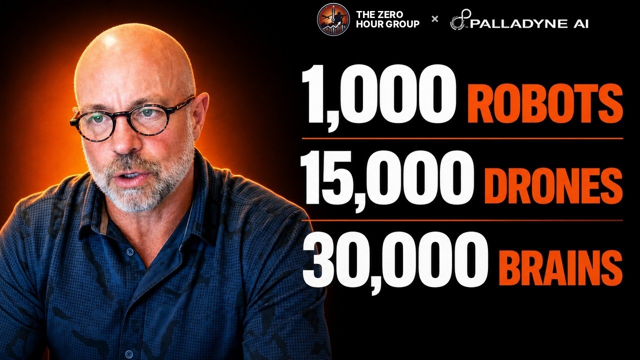 1,000 Robots, 15,000 Drones, 30,000 Brains | Palladyne AI CEO Ben Wolff ($PDYN)