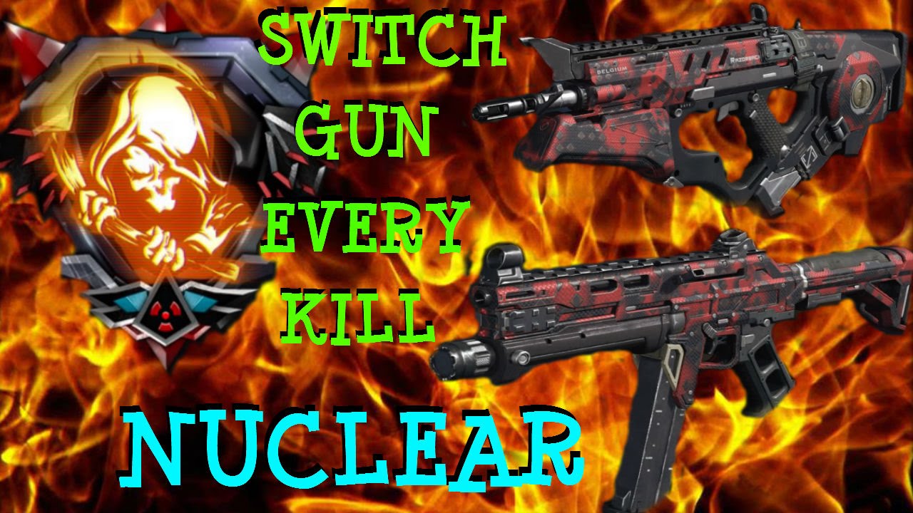 BLACK OPS 3: SWITCH GUN EVERY KILL "NUCLEAR"!! *Switch Weapon After Every Kill "NUKED OUT" Gameplay!