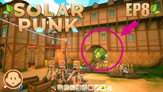 Solarpunk [Ep8]: Une Astuce pour construire ENFIN un premier bâtiment avec de la brique [Fr]