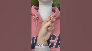 Way to Tie hoodie string