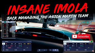 INSANE IMOLA / BACK IN CHARGE OF ASTON MARTIN F1 TEAM / #f1 #f1manager #simracing #astonmartin #fyp