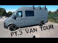 PT.3 Volkswagen Lt35 mwb camper Van Tour  #vantour #vanlife #campervan