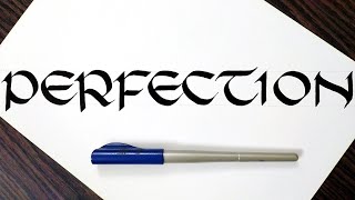 🖋️ The sublime art of Uncial Calligraphy 🥰 Super satisfying & stunningly beautiful!!  #shorts