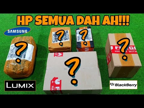 WOW!!! BANJIR HP!!! UNBOXING MISTERI PAKET HP ANDROID LAWAS