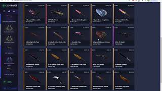 Csgocases refcode: taki