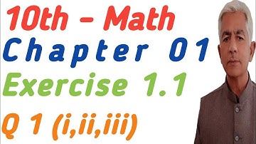 math 10 chapter 1 | exercise 1.1 q.1  @KhalidMehmood-sp2ql