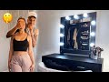 SURPRISING MY FIANCE WITH A MAKEUP VANITY!!!