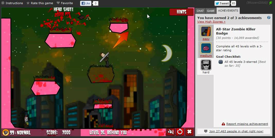 Flaming Zombooka 2 Level 35 3 Stars YouTube flaming-zombooka-2-level-35-3-stars-youtube
