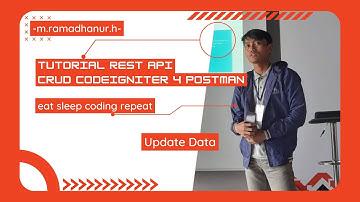 TUTORIAL REST API CRUD CODEIGNITER 4 POSTMAN | UPDATE DATA