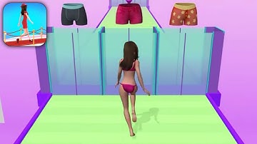 Clothes Run Gameplay All Level Part 1 (Android, iOS)