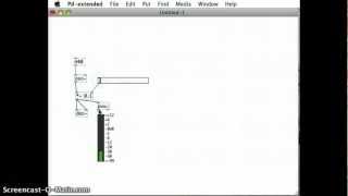 Pure Data Tutorial 10 - pvu~ vu object
