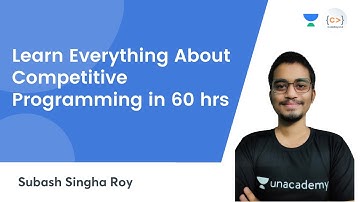 Learn Everything About Competitive Programming in 60 hrs | Trailer Video
