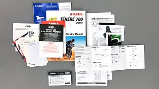 Motorcycle Travel - Save Luggage Space by Bringing PDF Documents - Not Paper Guides and Manuals