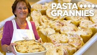 How to make cheesy baked pasta 'roses' from Modena | Pasta Grannies