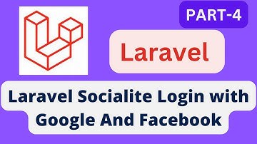 laravel socialite - Login with google, facebook ? Laravel Socialite Login with Google   [PART-4]