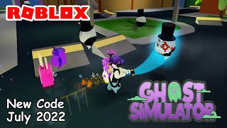 Roblox Ghost Simulator New Code July 2022