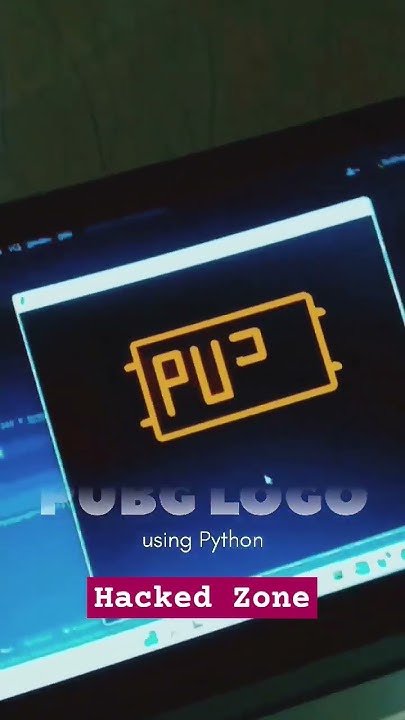 PUBG logo using Python #coding #programming #bgmi #pubgmobile #creator ...