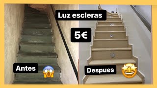 Luz para escaleras