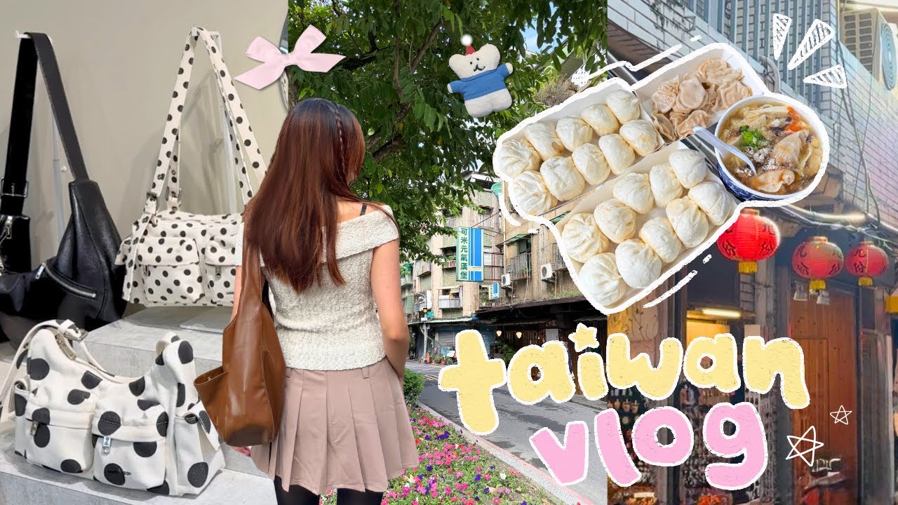 TAIWAN VLOG 🇹🇼 *.ﾟjiufen, cute animal farms, shopping at zhongshan, local foods