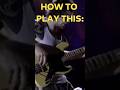 How to play Bullet in the head #ratm #bass